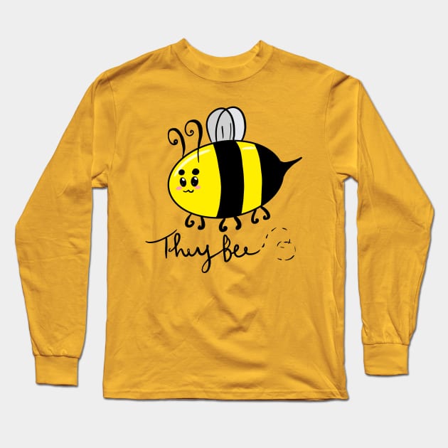 TheyBee Long Sleeve T-Shirt by Witchvibes